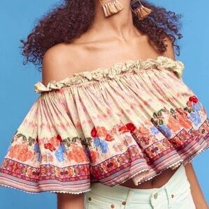 Anthropologie - BHANUNI BY JYOTI | Embroidered Crop Top